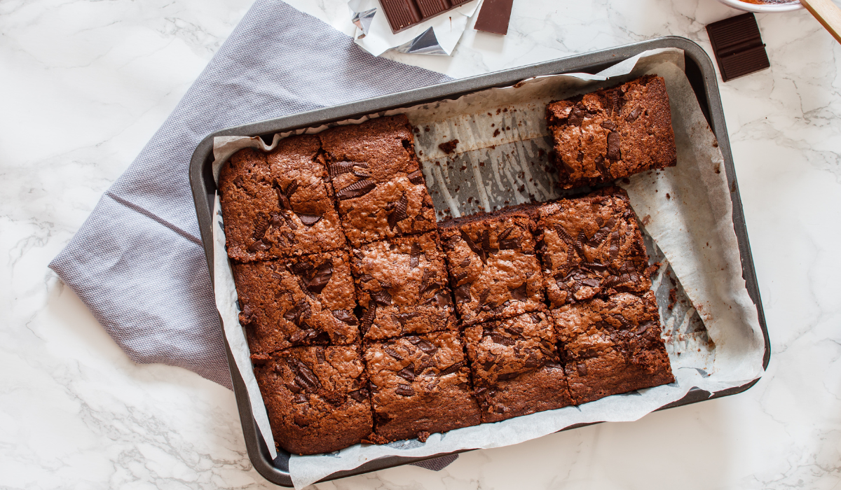 Chocolate Brownies With Cocoa Powder